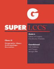 Cover of Superlccs 2006 Schedule G by Unknown