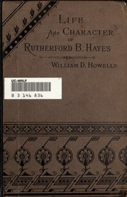 Front cover of Sketch of the life and character of Rutherford B. Hayes by William Dean Howells