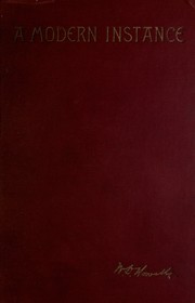 Cover of A Modern Instance by William Dean Howells