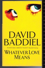 Cover of Whatever Love Means by DAVID BADDIEL
