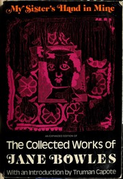 Front cover of My Sister's Hand in Mine by Jane Bowles