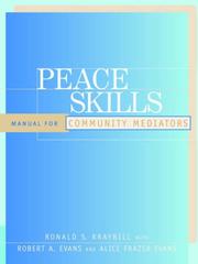 Front cover of Peace skills by Ronald S. Kraybill