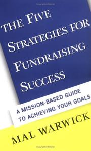 Front cover of The Five Strategies for Fundraising Success by Mal Warwick