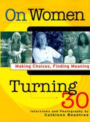 Front cover of On Women Turning 30 by Cathleen Rountree