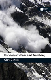 Front cover of Kierkegaard's 'Fear and Trembling' by Clare Carlisle
