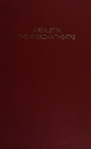Front cover of A realist in the American theatre by William Dean Howells