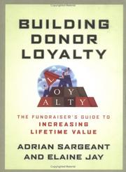 Cover of Building donor loyalty by Adrian Sargeant