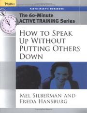 Cover of The 60-minute active training series by Melvin L. Silberman