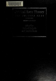 Front cover of Critical Race Theory--second edition by Richard Delgado