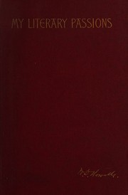 Cover of My literary passions by William Dean Howells