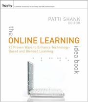 Cover of The Online Learning Idea Book by Patti Shank
