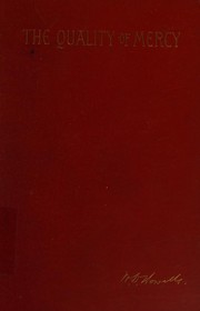 Front cover of The Quality of Mercy by William Dean Howells