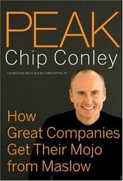 Cover of Peak by Chip Conley