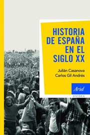 Front cover of Historia de España en el siglo XX by Julián Casanova