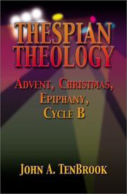 Front cover of Thespian Theology by John A. Tenbrook