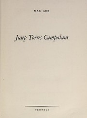 Cover of Jusep Torres Campalans by Max Aub