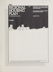 Cover of The regional housing plan, San Francisco Bay Area by Association of Bay Area Governments.