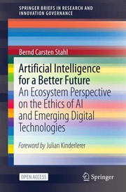 Cover of Artificial Intelligence for a Better Future by Bernd Carsten Stahl