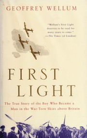 Cover of First light by Geoffrey Wellum