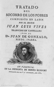 Cover of De subventione pauperum, sive, De humanis necessitativus libri II by Juan Luis Vives