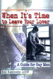 Front cover of When It's Time to Leave Your Lover by Neil Kaminsky