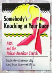 Front cover of Somebody's knocking at your door by Ronald Jeffrey Weatherford