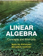 Cover of Linear algebra by Martin Anthony