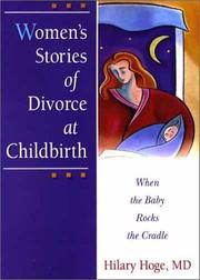 Cover of Women's Stories of Divorce at Childbirth by Hilary Hoge