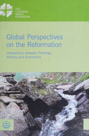 Front cover of Global Perspectives on the Reformation by Anne Burkhardt