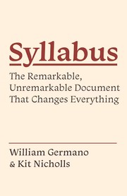 Cover of Syllabus by William P. Germano