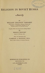 Front cover of Religion in soviet Russia by William Chauncey Emhardt