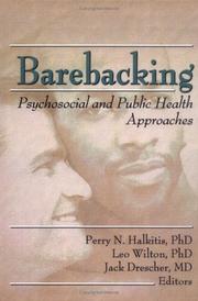 Cover of Barebacking by Perry N. Halkitis