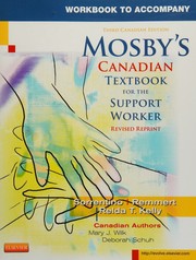 Front cover of Mosby's Canadian Textbook for the Support Worker by Sheila A. Sorrentino