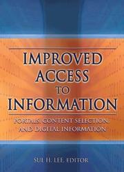 Cover of Improved Access to Information by Sul H. Lee