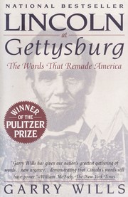 Front cover of Lincoln at Gettysburg by Garry Wills