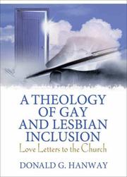 Front cover of A theology of gay and lesbian inclusion by D. G. Hanway
