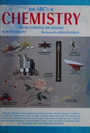 Front cover of The ABC's of Chemistry by Roy A. Gallant
