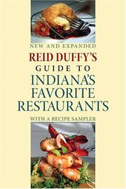 Cover of Reid Duffy's Guide to Indiana's Favorite Restaurants by Reid Duffy