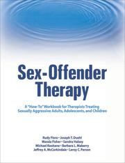 Front cover of Sex-offender therapy by Rudy Flora