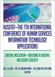 Front cover of HUSITA7-- the 7th International Conference of Human Services Information Technology Applications by C. K. Law
