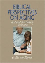 Cover of Biblical perspectives on aging by J. Gordon Harris