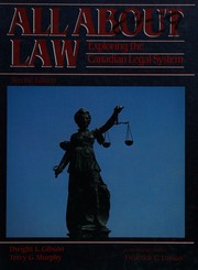 Cover of All about law by Dwight L. Gibson