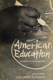 Cover of American education by Lita Linzer Schwartz