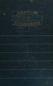 Front cover of American Renaissance by F. O. Matthiessen