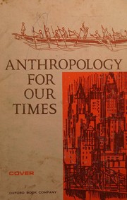 Front cover of Anthropology for our times by Lois Brauer Cover