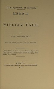 Front cover of The apostle of peace by John Hemmenway