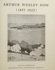 Cover of Arthur Wesley Dow (1857-1922) by Frederick C. Moffatt