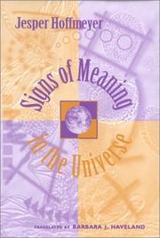Front cover of Signs of meaning in the universe by Jesper Hoffmeyer