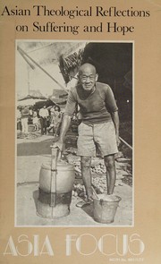 Front cover of Asian theological reflections on suffering and hope by Kim Hao Yap