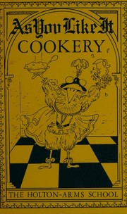 Cover of As you like it cookery by Unknown